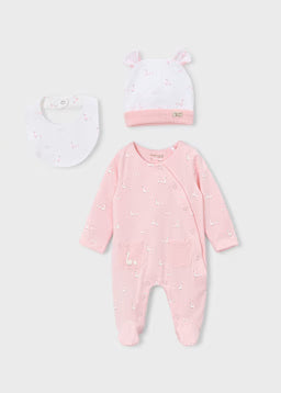 Set Regalo Pigiama Lungo Rosa