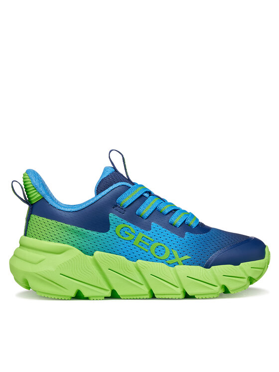 Scarpa Sport Da Bambino Blu Lime