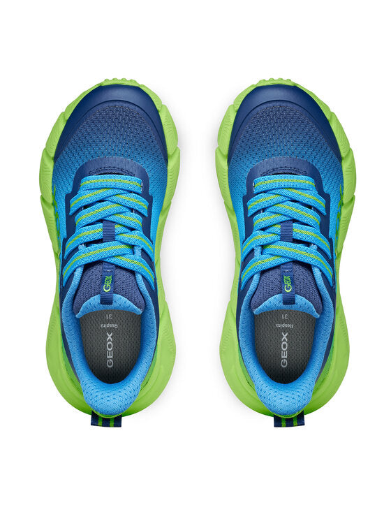 Scarpa Sport Da Bambino Blu Lime