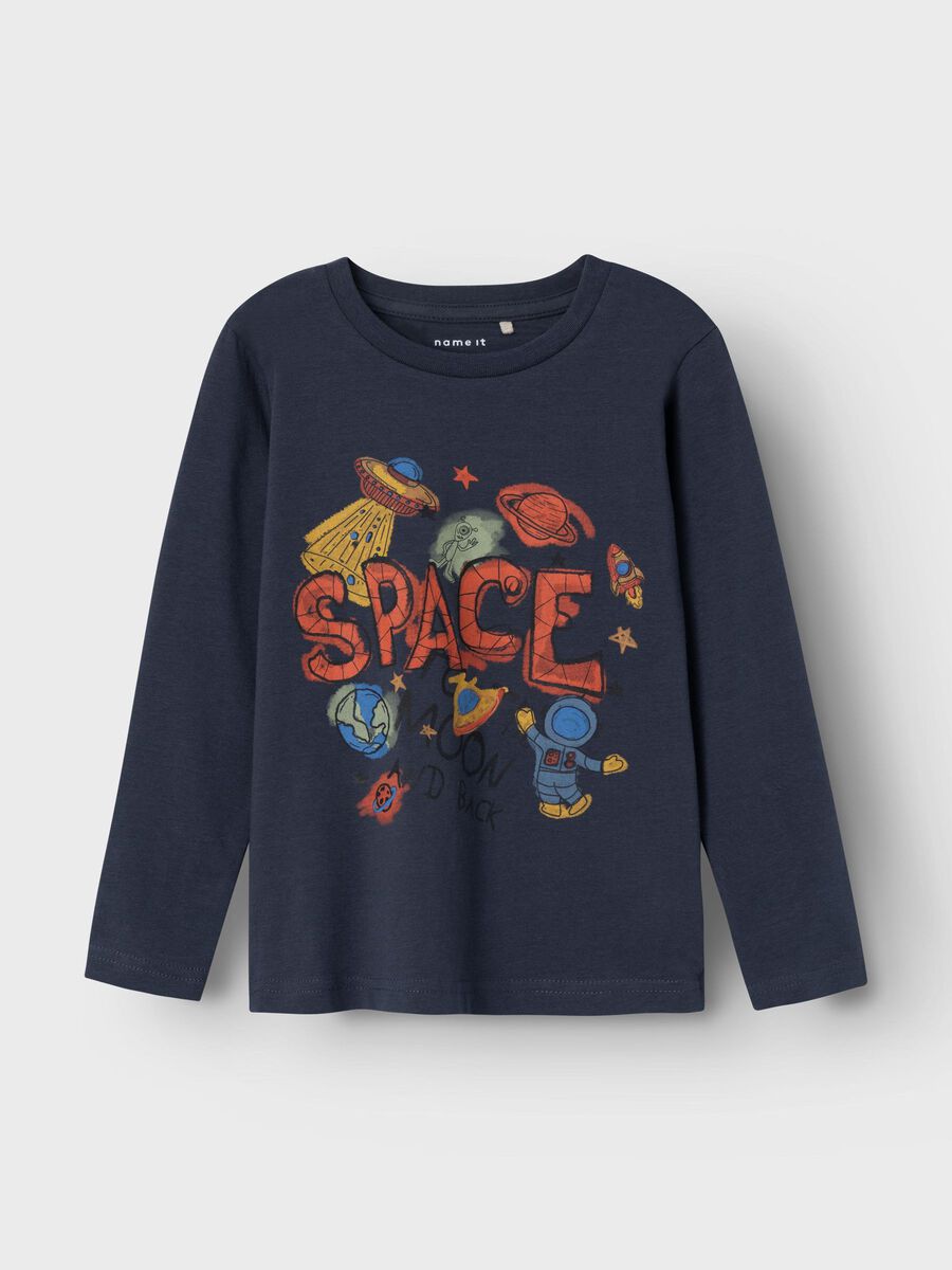 T-shirt Space Blu