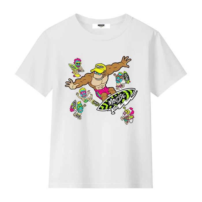 T-Shirt Bianca Maori Monster