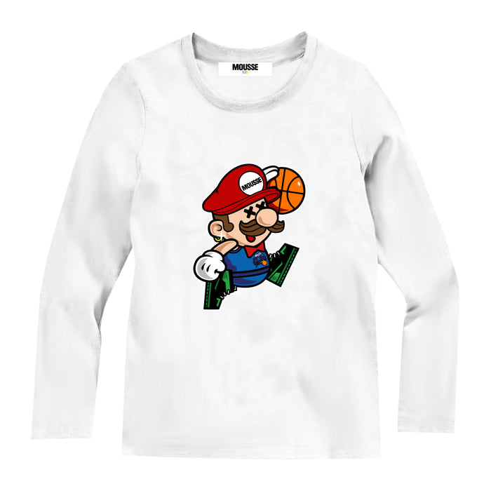 T-Shirt Bianca Air Mario