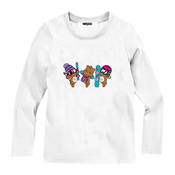 T-Shirt Manica Lunga Teddy