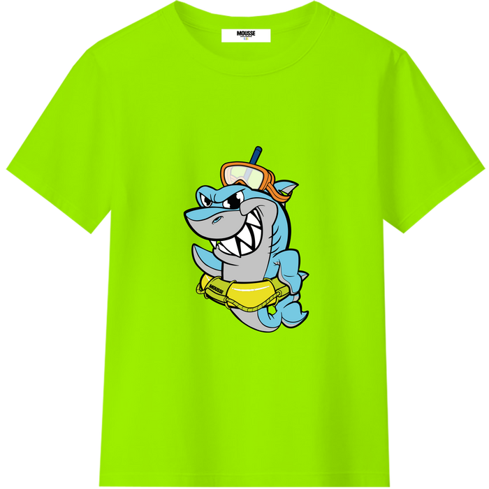 T-Shirt Green Squalo