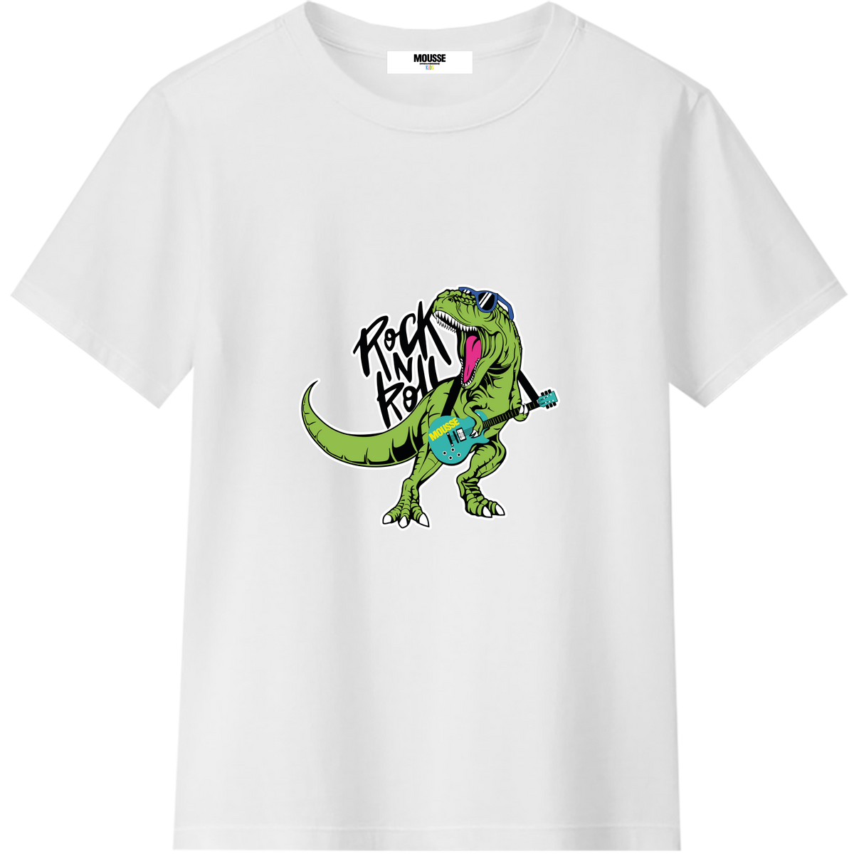 T-Shirt White Dinosauro
