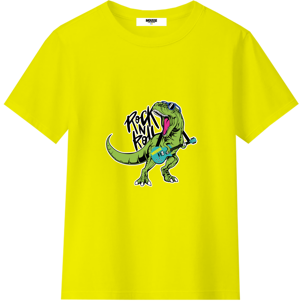 T-Shirt Yellow Dinosauro