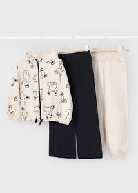 Tuta 2 Pantaloni Nero