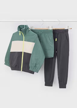 Tuta Con Bermuda Verde