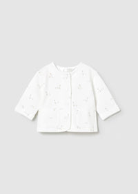 Set 3 Pezzi Cardigan T-Shirt E Pantaloni Grigio