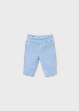 Set 3 Pezzi Cardigan T-Shirt E Pantaloni Azzurro
