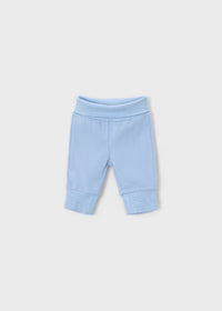 Set 3 Pezzi Cardigan T-Shirt E Pantaloni Azzurro