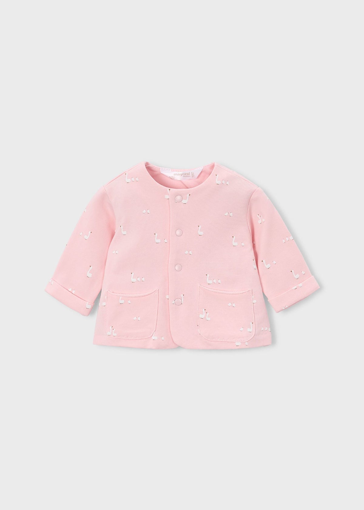 Set 3 Pezzi Cardigan T-Shirt E Pantaloni Rosa