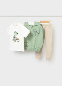 Completo Safari Con Maglietta Verde