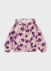Tuta 2 Pantaloni Cuori Violetta