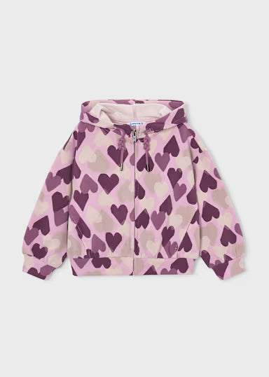 Tuta 2 Pantaloni Cuori Violetta