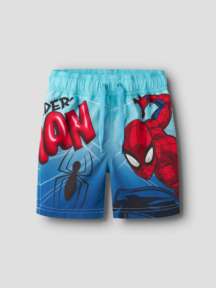 Shorts Da Bagno Marvel Spiderman Blu