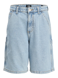 Short Carpenter Light Blue Denim