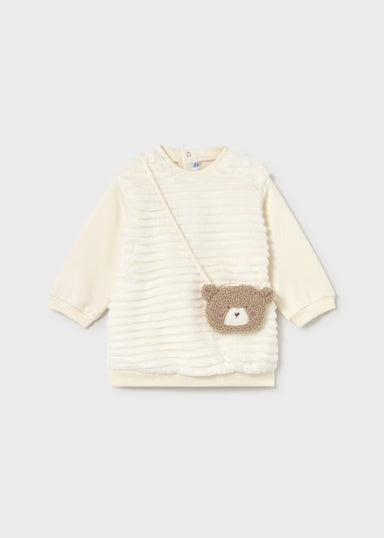 Vestito Con Borsa Macchiato