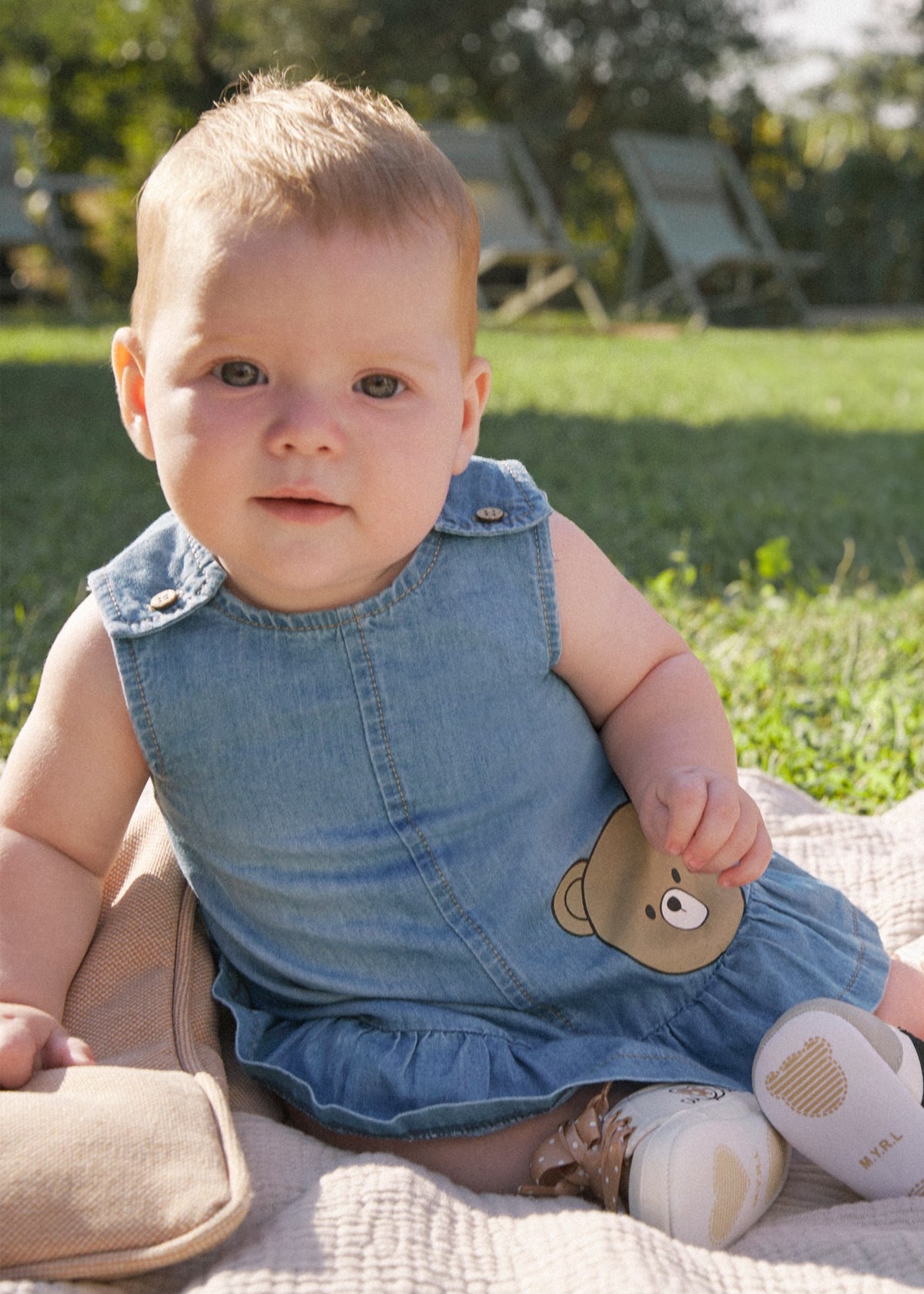 Vestito E Cappello Denim Jeans