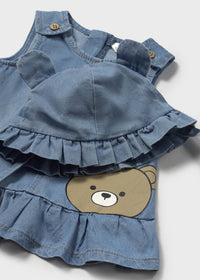 Vestito E Cappello Denim Jeans
