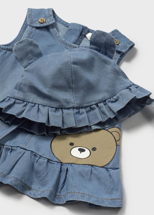 Vestito E Cappello Denim Jeans