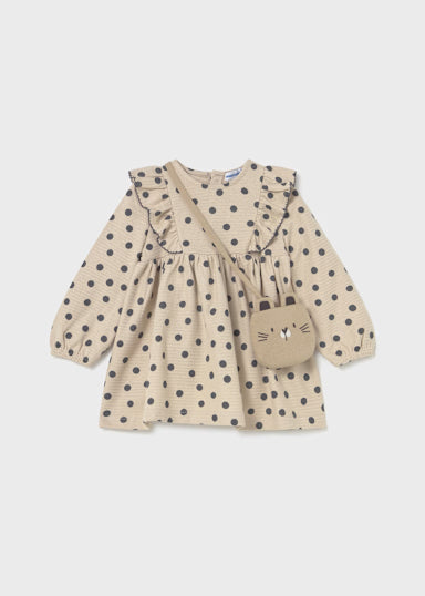 Vestito Stampa Con Borsa Tapioca