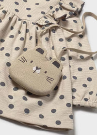 Vestito Stampa Con Borsa Tapioca