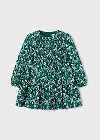 Vestito Stampato Ninfea Verde