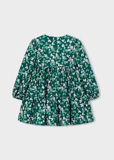 Vestito Stampato Ninfea Verde