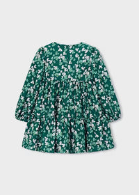 Vestito Stampato Ninfea Verde