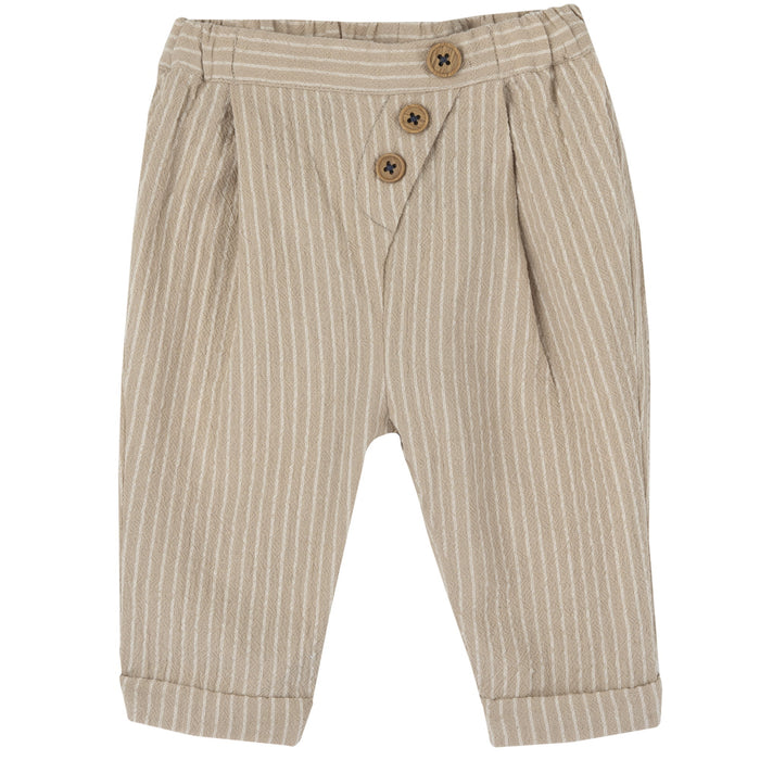 Pantaloni Lunghi Beige