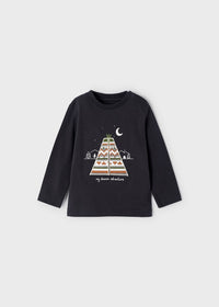 Maglietta Manica Lunga Play Tipi Nero
