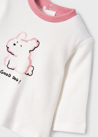 Tuta 3 Pezzi Imbottita Rosa