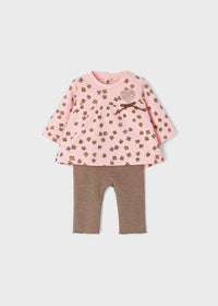 Completino 4 Pezzi Lungo Rosa