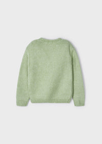 Maglioncino Jersey Ricamato Verde