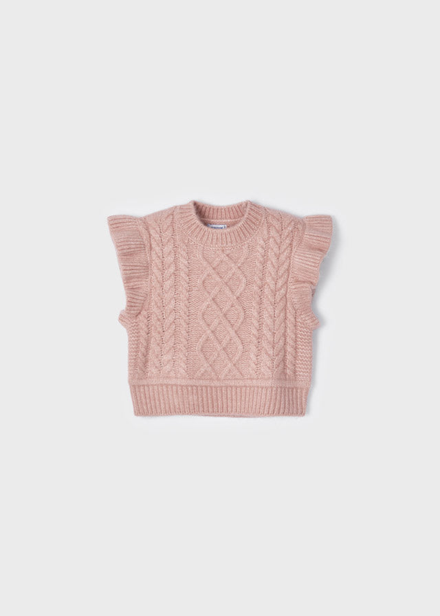 Gilet Tricot Rosa