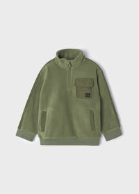 Pullover Combinato Verde