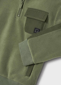 Pullover Combinato Verde