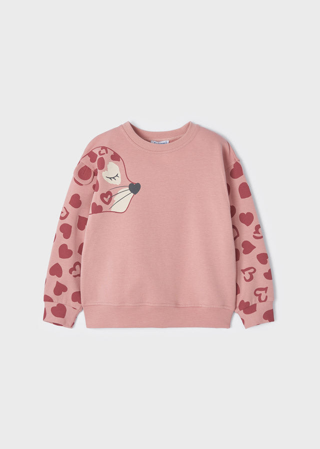 Pullover Animale Rosa