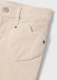 Pantalone Con Tasche a Cuore