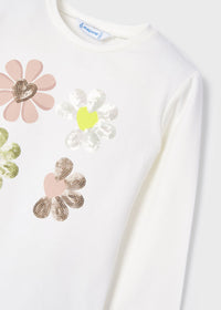 T-shirt + Leggins Beige