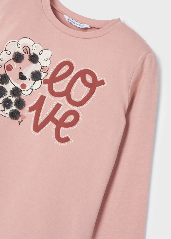 T-shirt + Leggins Rosa
