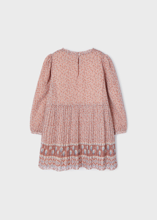 Vestito plissettato Rosa