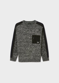 Maglione Contrasti Beige