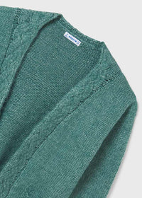 Cardigan Aperto Verde