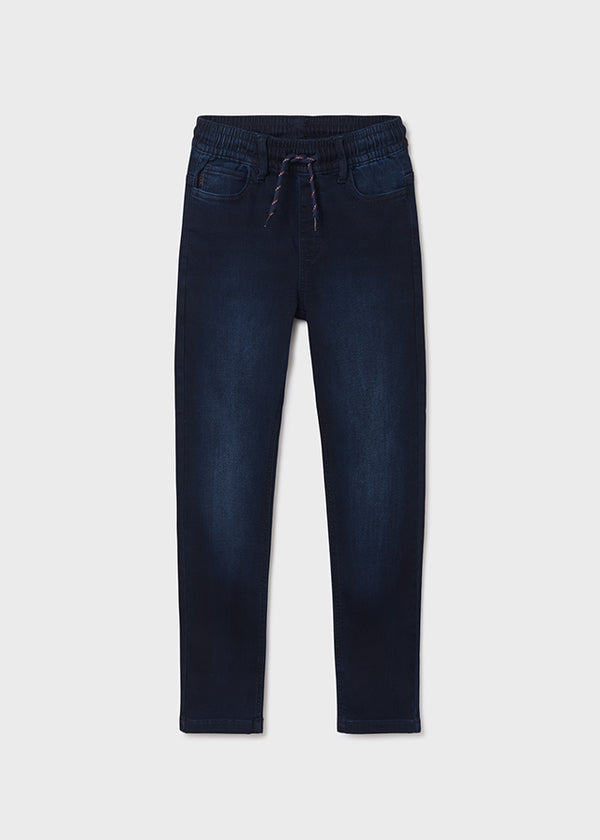 Jeans Scuro Liscio