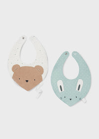 Set 2 Bavaglini Animali