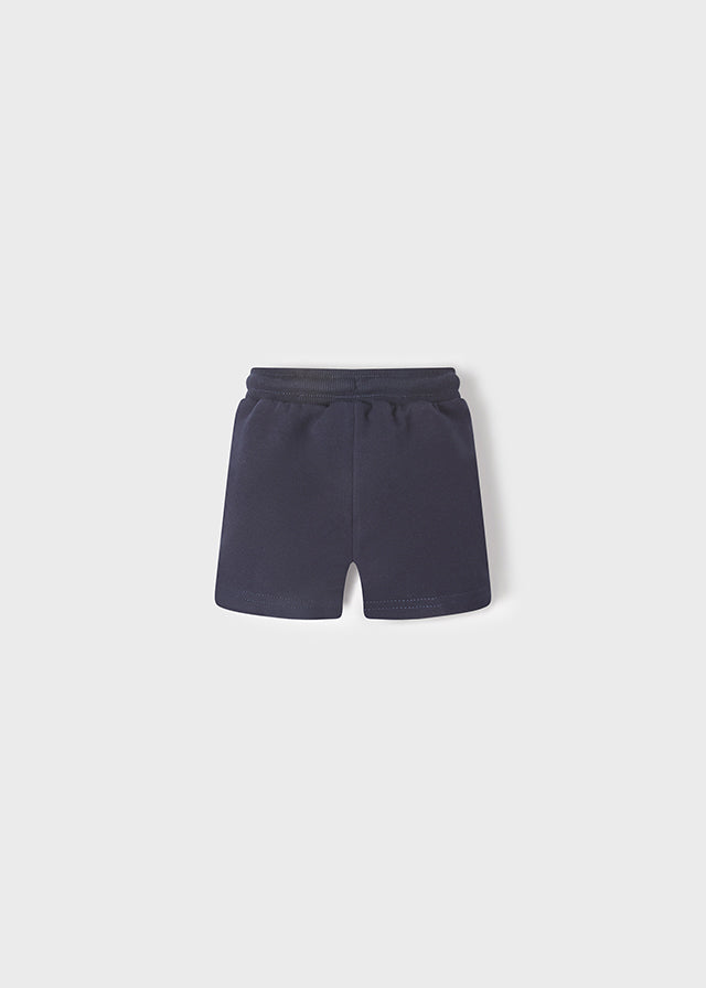 Bermuda Felpa Blu Basic