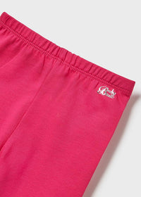 Leggings Basic Corto Fucsia