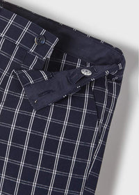 Completo Camicia + Bermuda Blu Lino